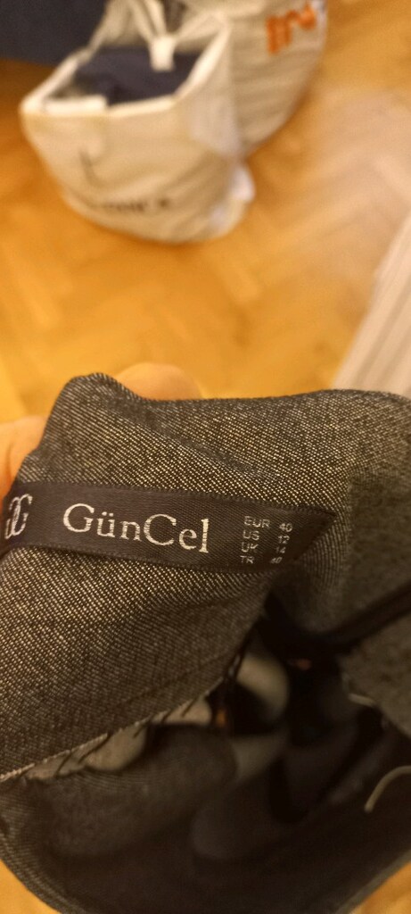 Güncel marka 40 beden gri etek - 4