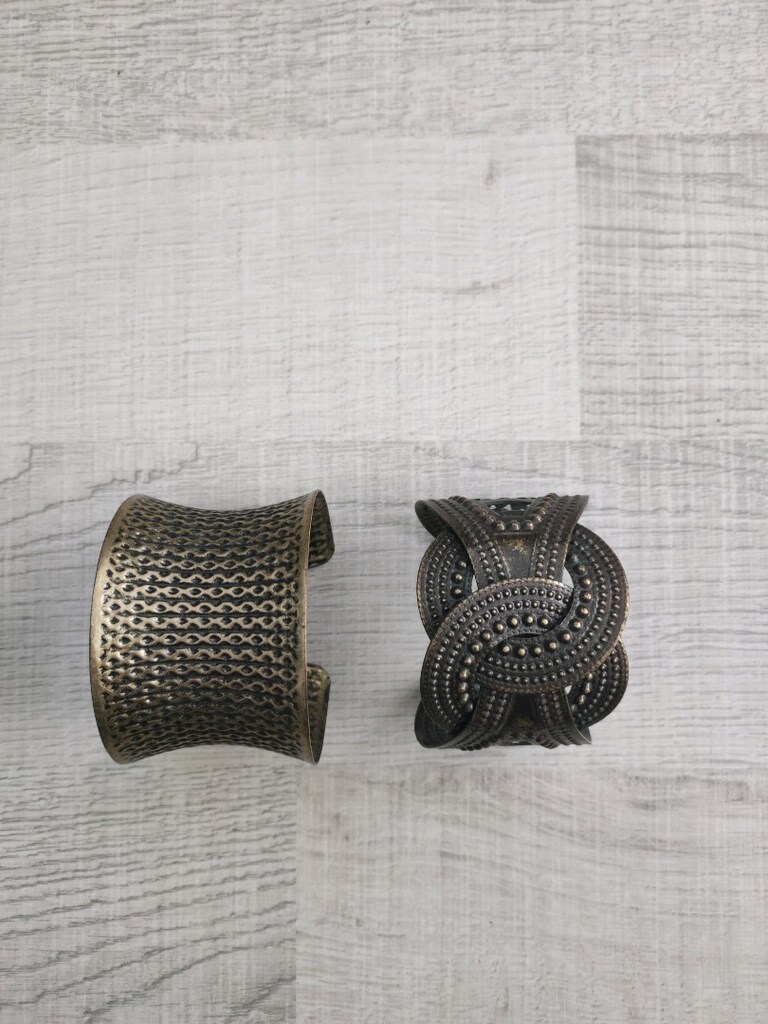 Bohem vintage kelepçe bileklik - 5