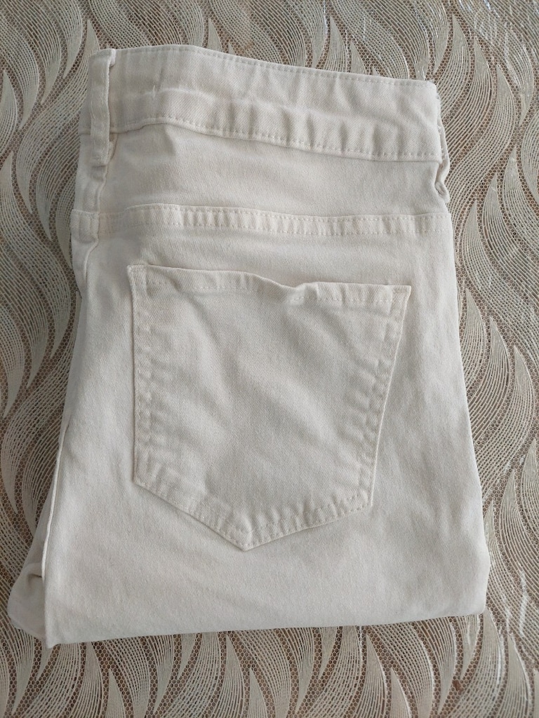 Koton victoria Beyaz Flare Jean Pantolon - 8