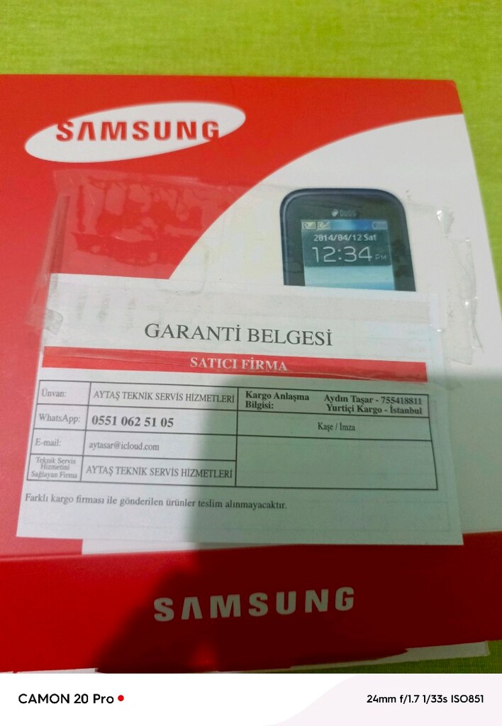 Samsung Tuşlu Kamerasız Telefon - 5