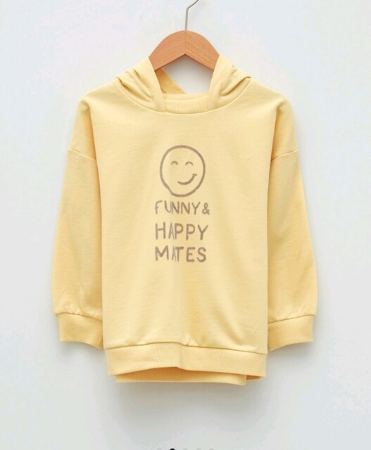 LCW baby açık sarı hoodie&sweatshirt üst