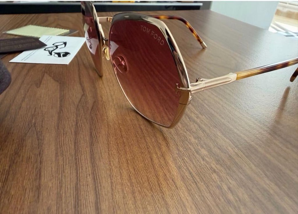 Tom Ford Orijinal Güneş Gözlüğü Geometrik Şekilli - 6