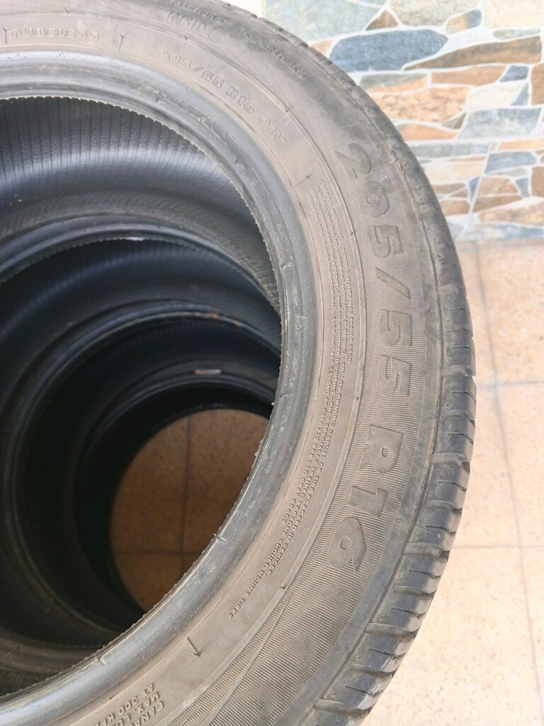 205*55*16 takım lastik - 5