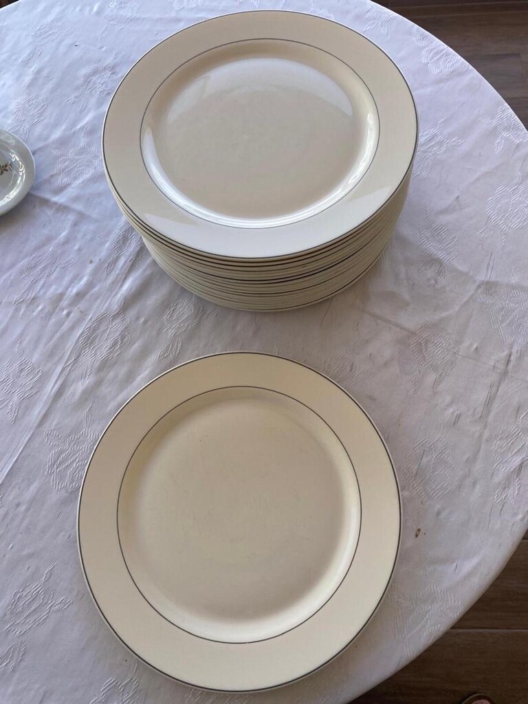 PORSELEN YEMEK TAKIMI 36 ADET - 2