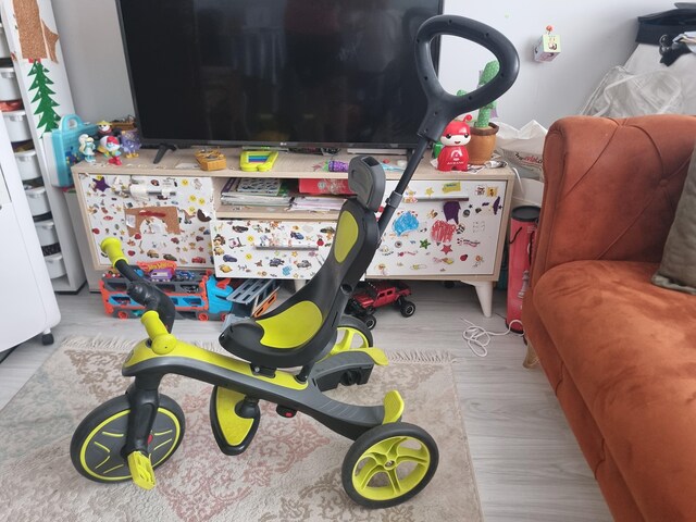 Globber bisiklet -bebek bisikleti denge bisikleti gibi çok kullanımlı