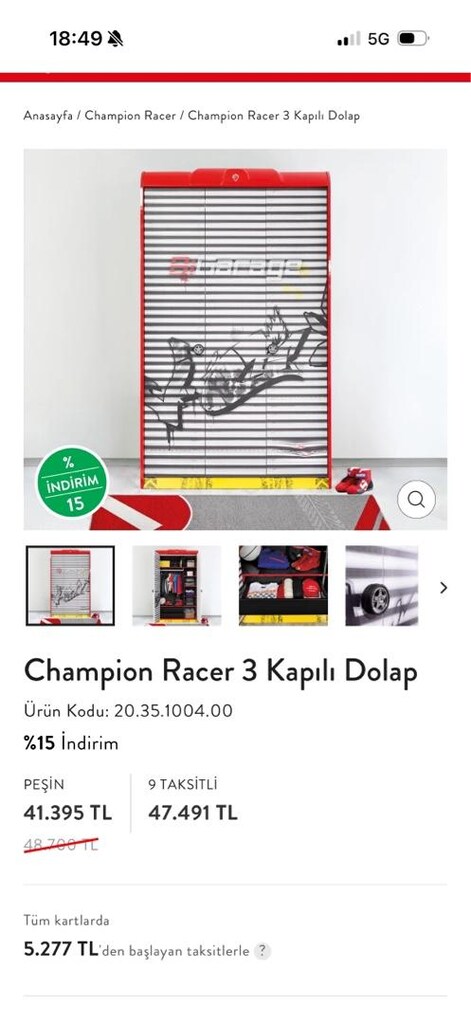 çilek mobilya çocuk odası takımı - 9