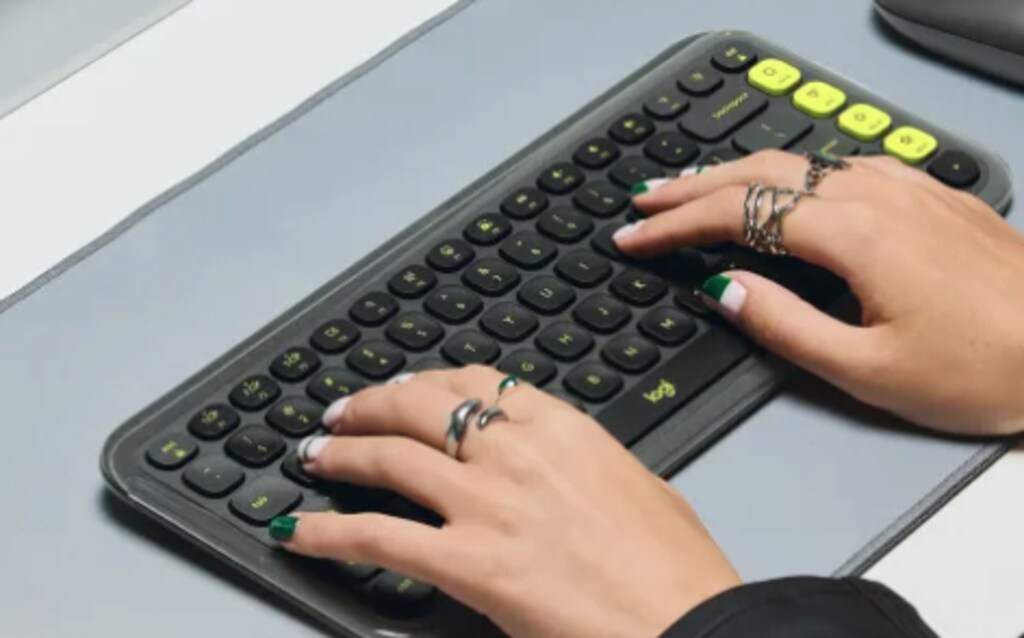 Logitech Pop Icon Kablosuz Bluetooth Sessiz Türkçe Q Klavye - 2