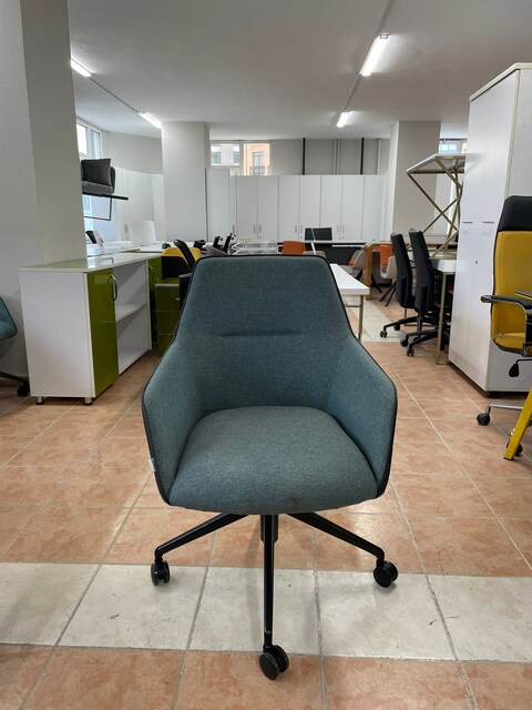 KLAS OFİS ÜSKÜDAR DECOFİS SU YEŞİLİ SIFIR ÇALIŞMA KOLTUĞU