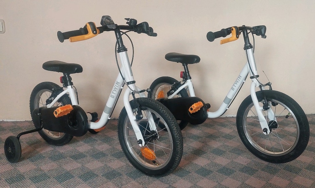 2 ADET 14 JANT BTWIN ÇOCUK BISIKLETI - 6