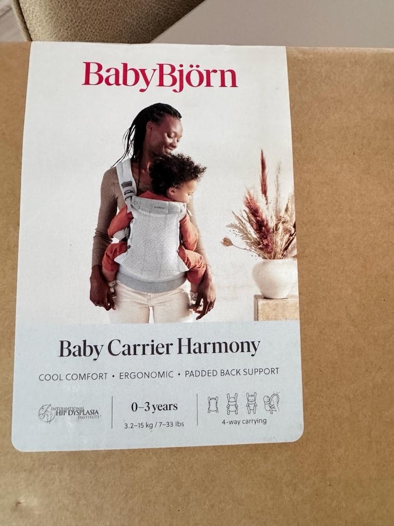 BabyBjörn Kanguru Harmony 3D Mesh/Silver - 5
