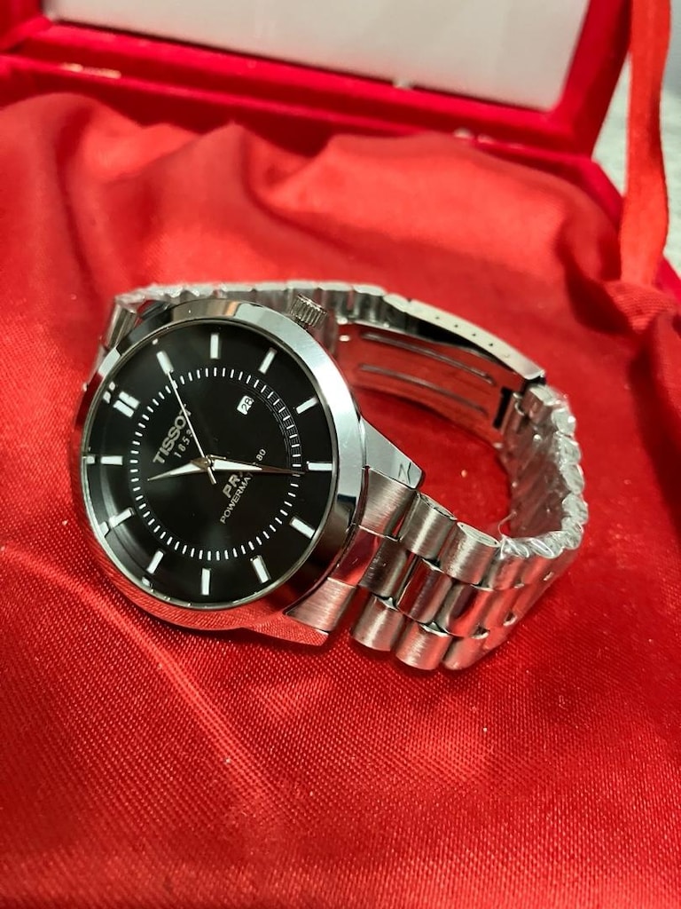 Tissot PRX 853 Siyah Çelik erkek Kol Saati… - 7