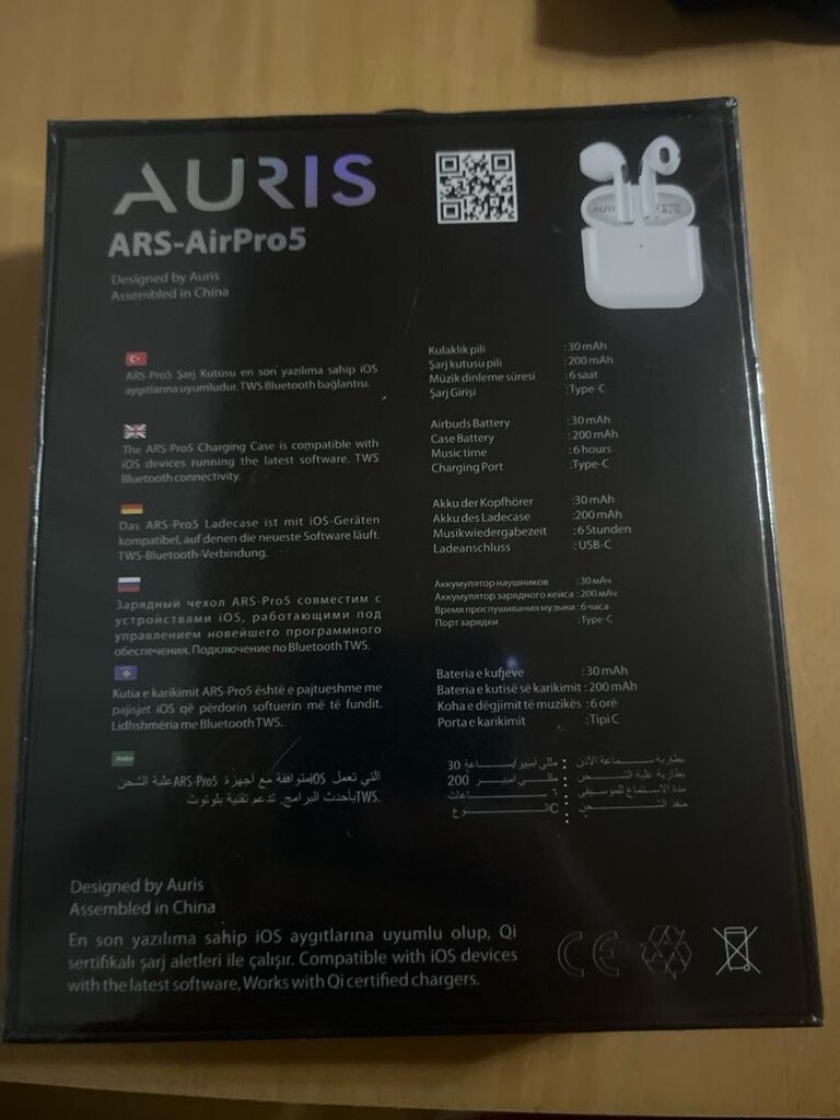 Bluetooth kulaklık aırpro5 - 2