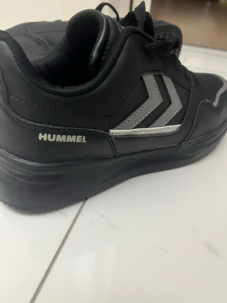 Hummel Marke kadın çocuk siyah 36 no ayakkabı sıfır - 3