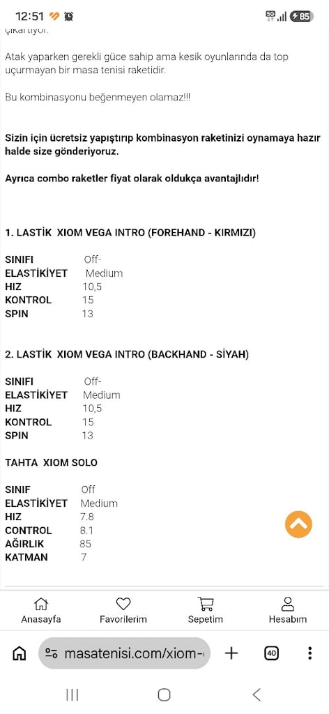 Masa Tenisi Lastiği 2 adet - 4