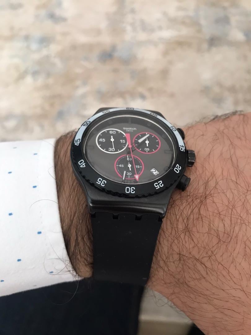 Swatch Çelik kasa silikon kordon - 6