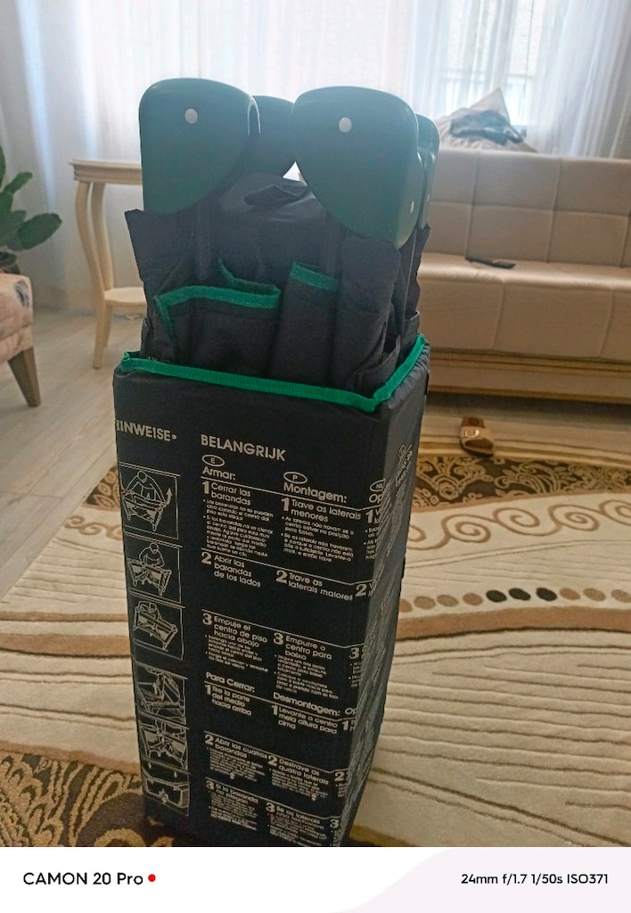 Portatif çocuk beşiği - 5