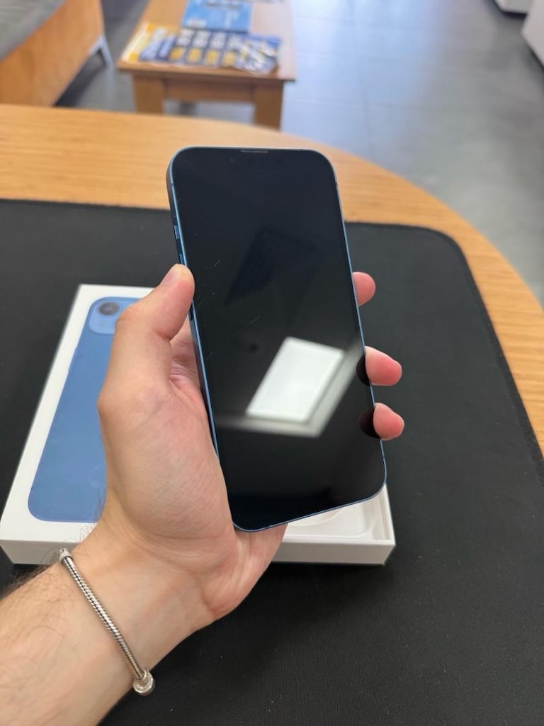 İphone 13 128 Gb Mavi Sorunsuz - 6