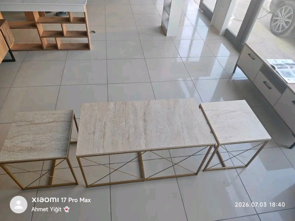 3'lu orta sehpa - 3