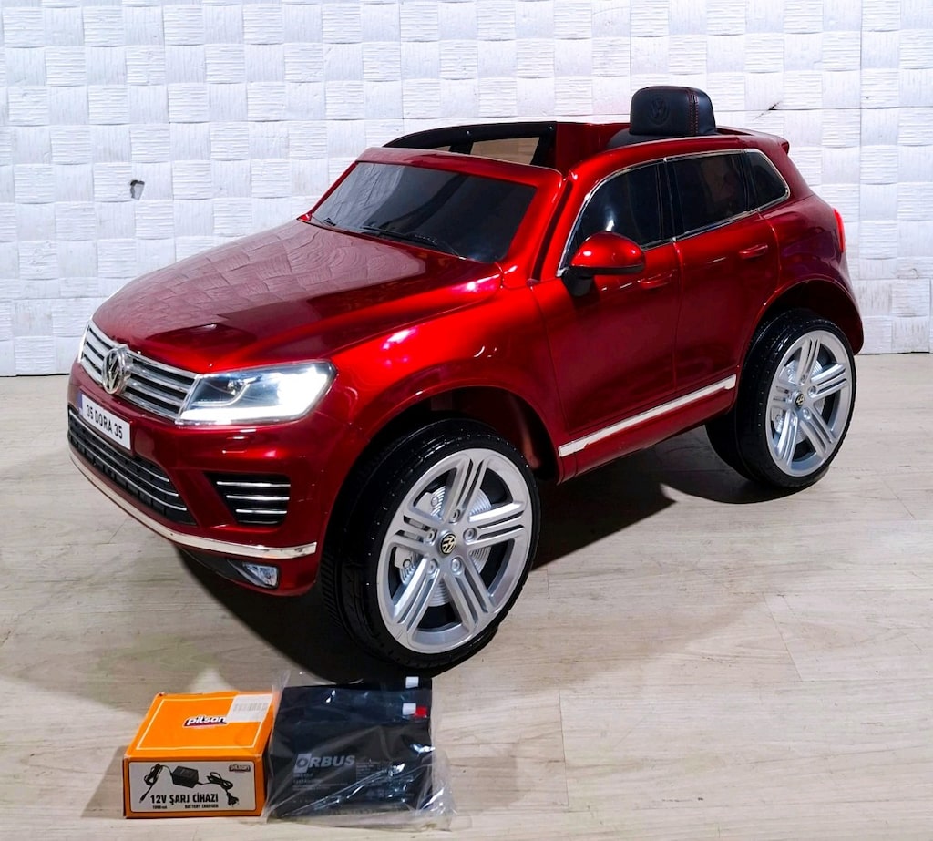 Akülü araba 12 volt lisans lı wokswagen kumandalı aküsü sıfır paketind - 4