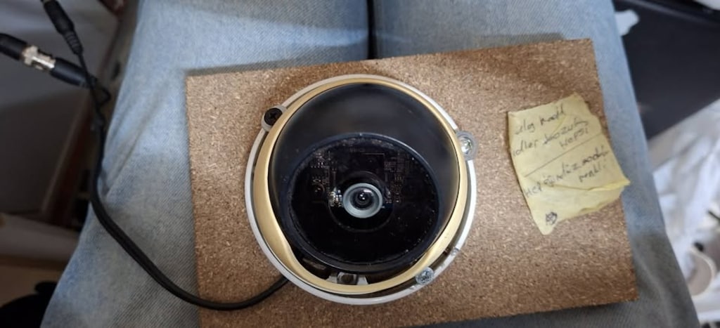 kamera analog modeli ledsiz dome 2, el notu oku - 4