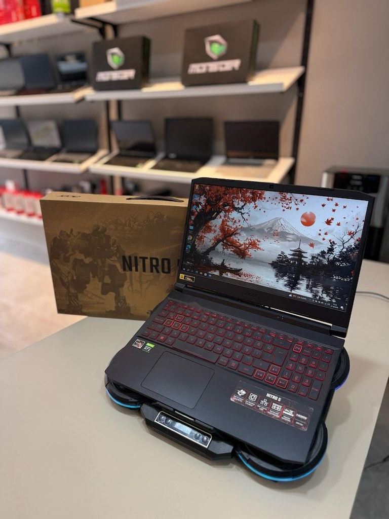TERTEMİZ ACER NİTRO 5 GAMİNG LAPTOP RTX 3050 ~ AMD Ryzen 5 5600H - 10