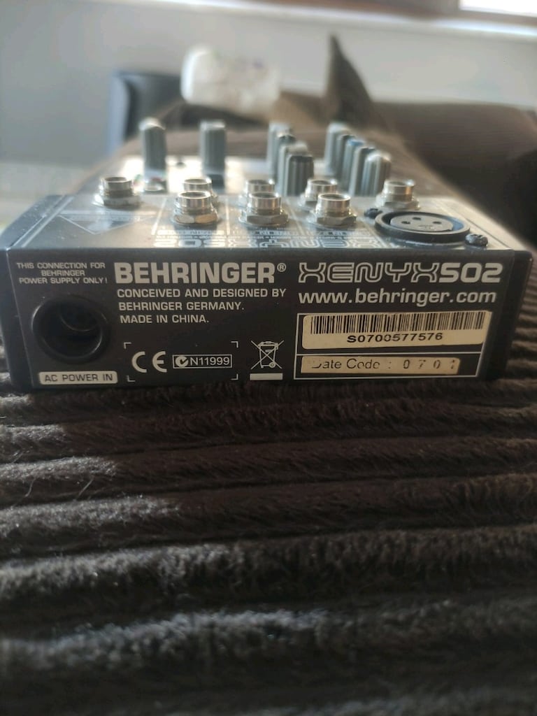 Orijinal Behringer XENYX 502 analog mikser - 2