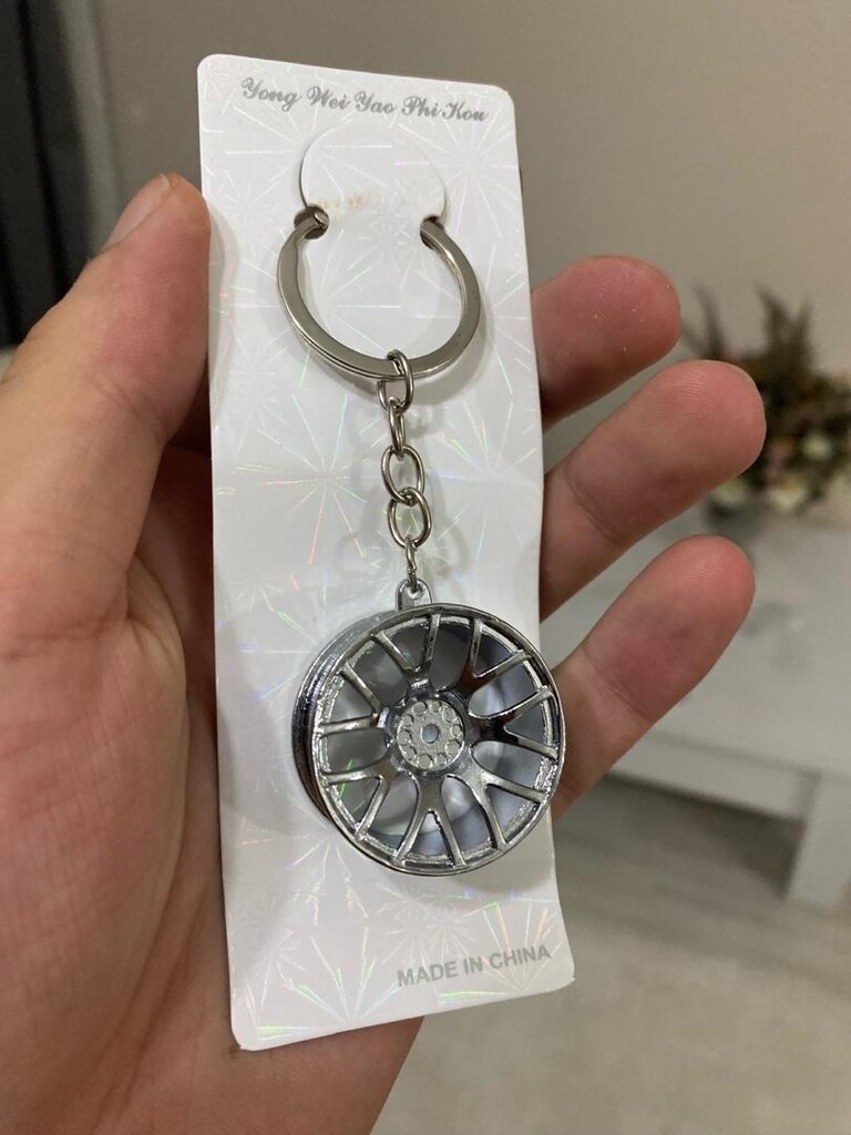 toptan ithal metal jant anahtarlık 100 adet - 4