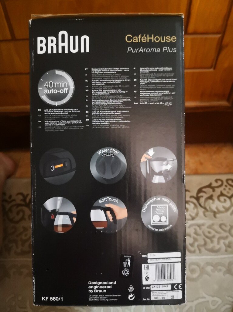 filtre kahve makinesi braun - 5