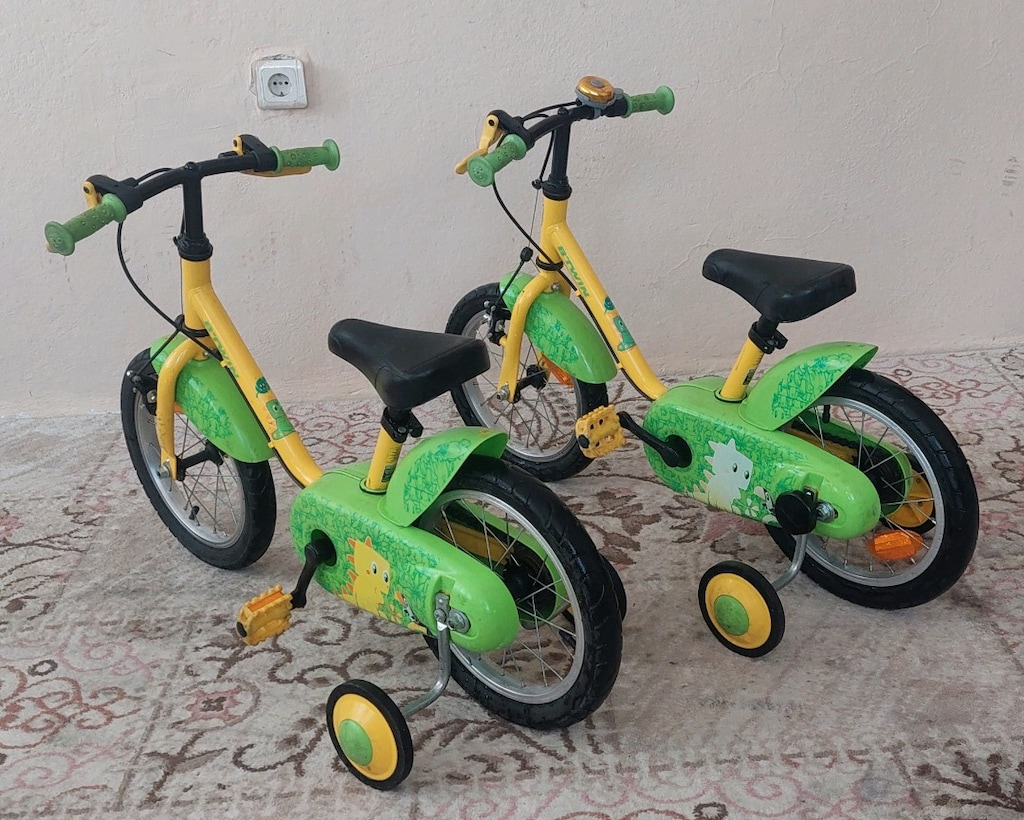 2 adet 14 JANT BTWIN ÇOCUK BISIKLETI - 4