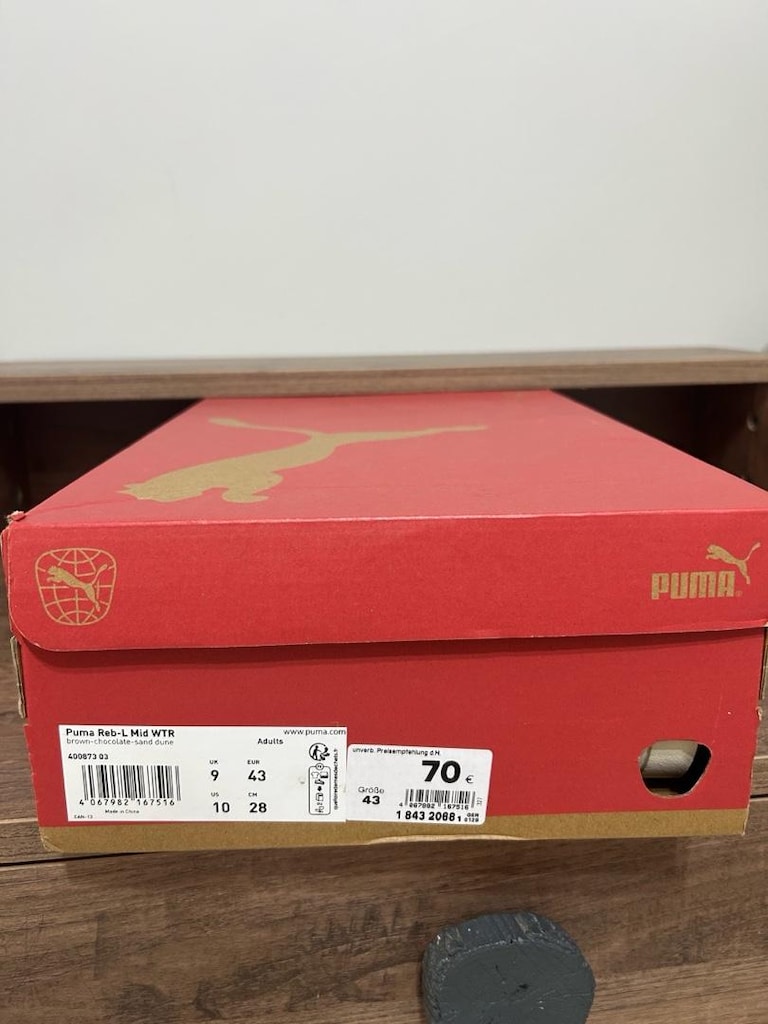 orijinal sıfır Puma içi Polarlı sneaker — görsel 7/7