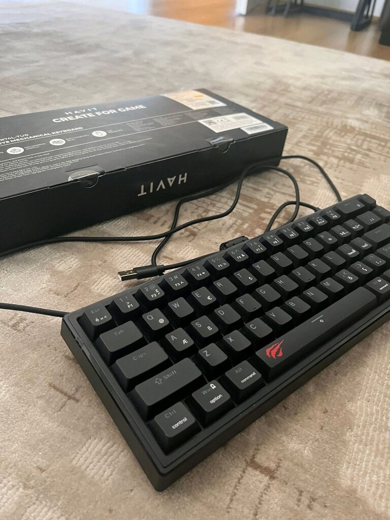 Havit KB874 Oyuncu Klavyesi Logitech Webcam Hediyeli - 2