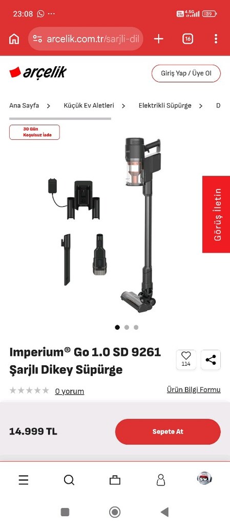 Arçelik Dik Süpürge - 3