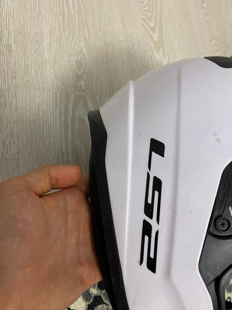 LS2 KASK BEYAZ - 6