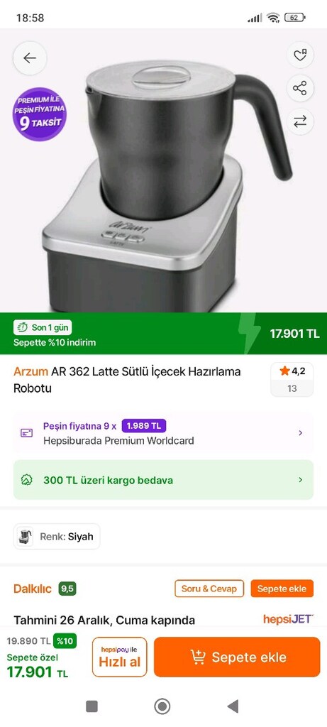 ARZUM LATTE MAKŞNESİ - 6