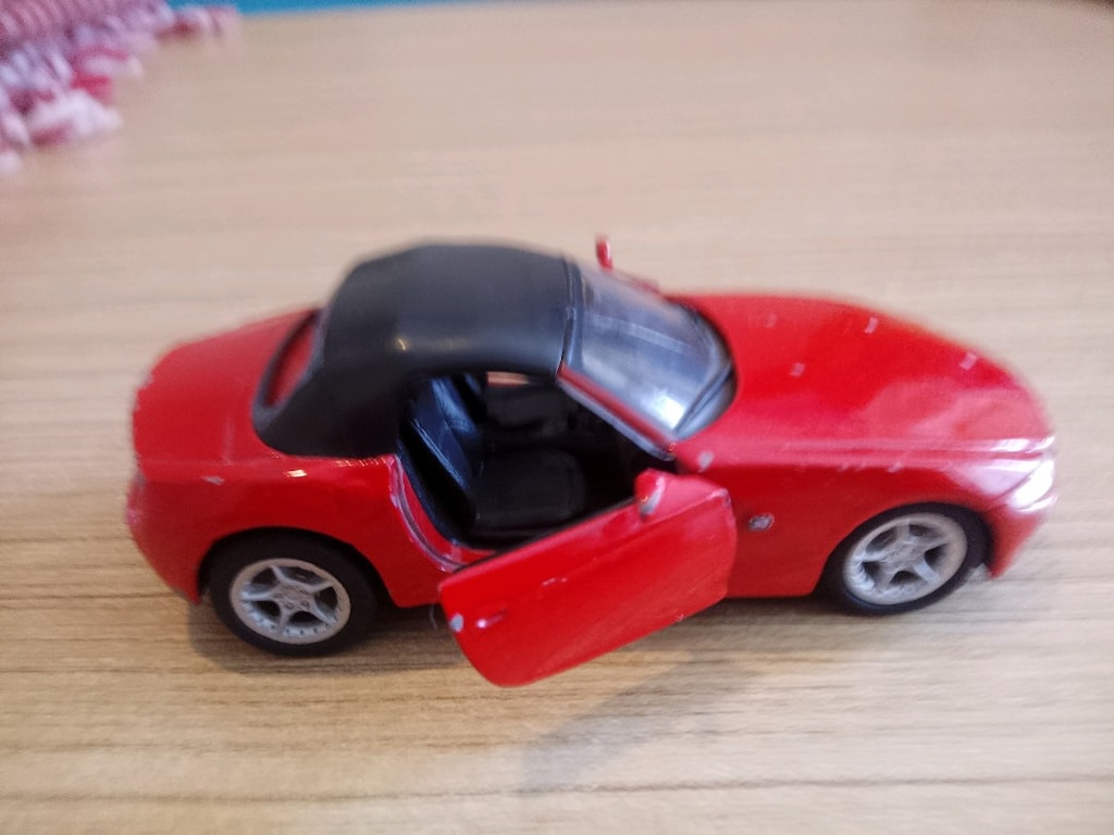Weely lisanslı BMW Z4 marka metal Otomobil - 3