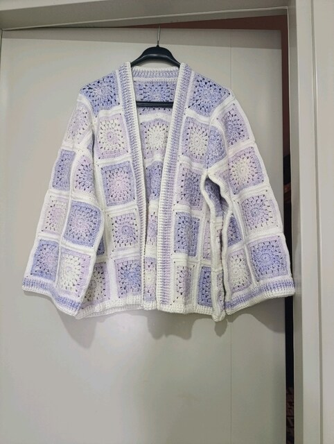 Hırka el örgüsü M/L/XLbedene uyumlu