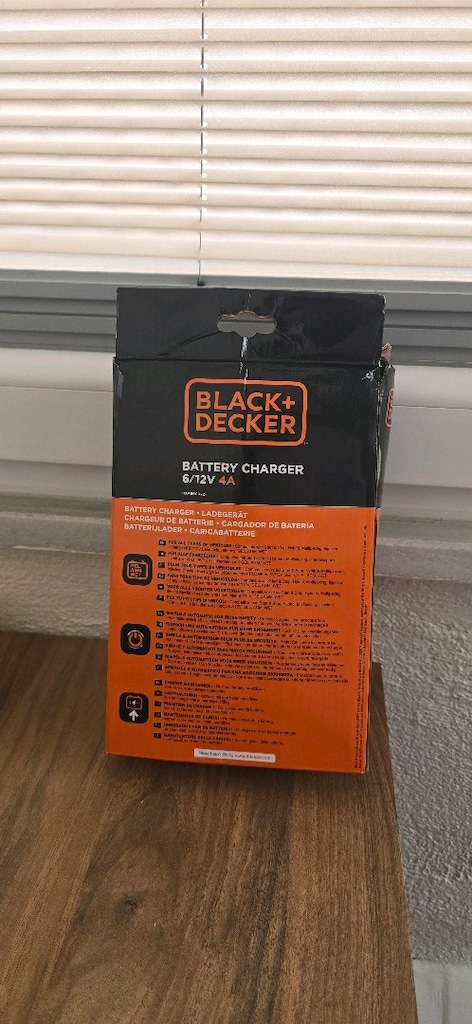 Black+Decker 6/12V 4A Akıllı Akü Şarj ve Bakım Cihazı Sıfır Ayarında - 2
