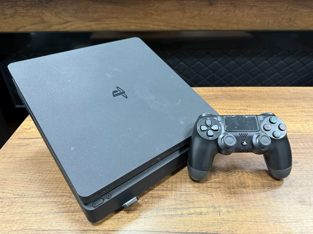 Sony PlayStation 4 Slim 500 GB Tek Kol Siyah CUH-2218A Oyun Konsolu - 4