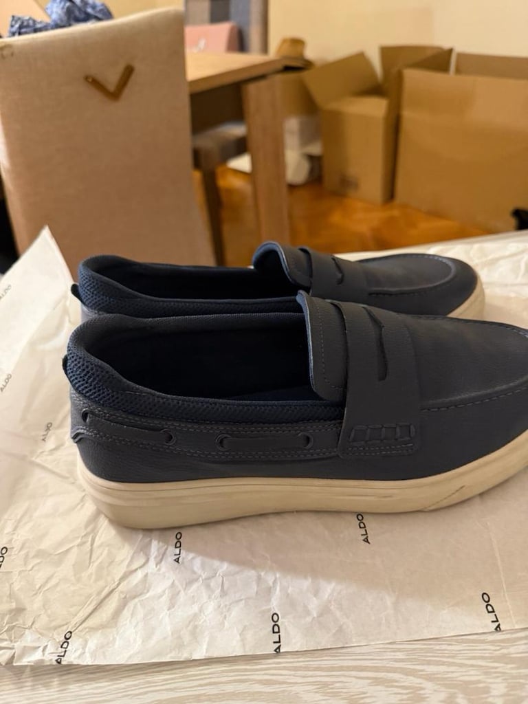 Lacivert Aldo Loafer Ayakkabı - 5