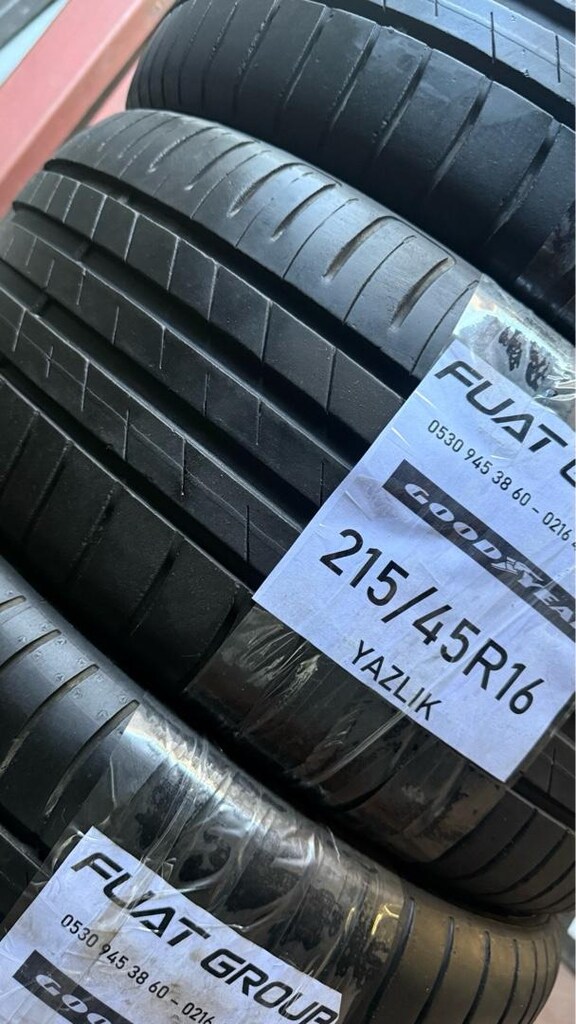 215 45 16 YAZ LASTİĞİ GÜZEL DURUMDA - 2