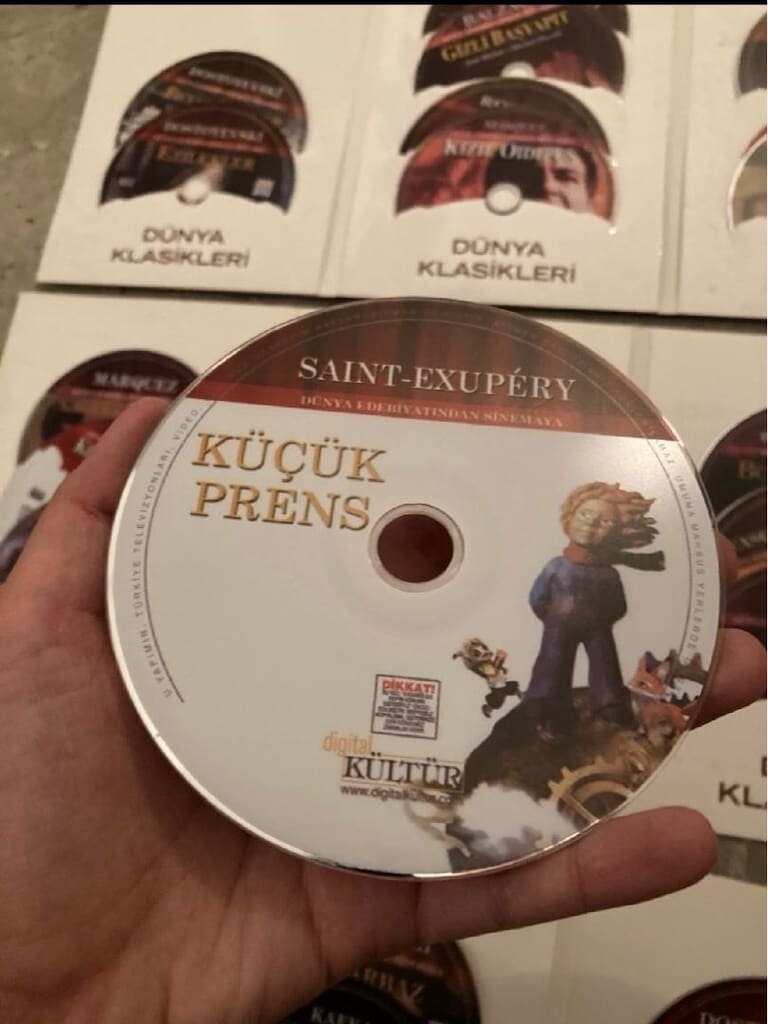 Dünya Klasikleri DVD Seti I-II-III 29 Cd - 5