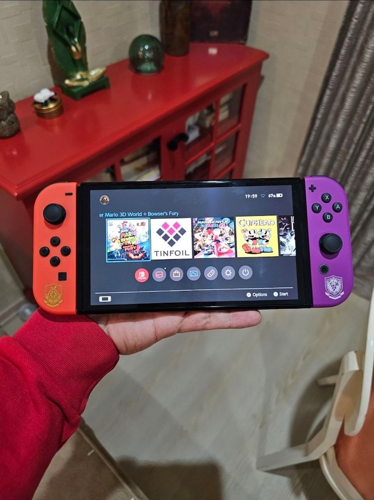 Sıfır Nintendo Switch Oled Pokemon Special Edition - 5