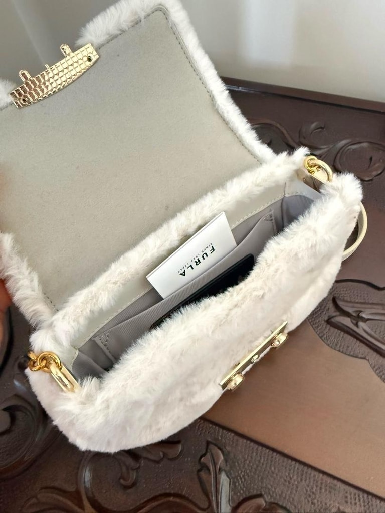 Furla Metropolis Fur Omuz Çantası - 4