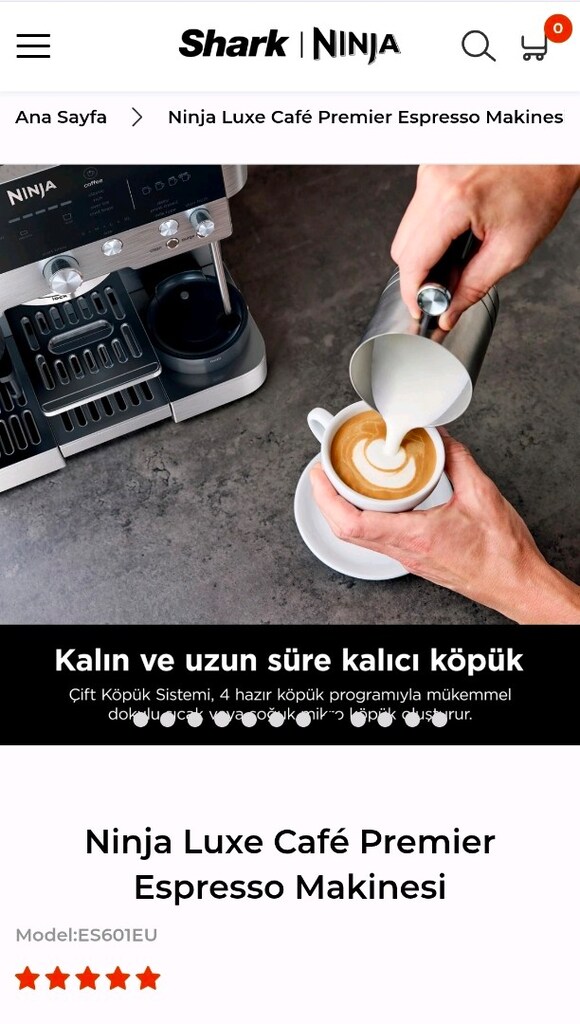Ninja Luxe Café Essential Espresso Makinesi - 9
