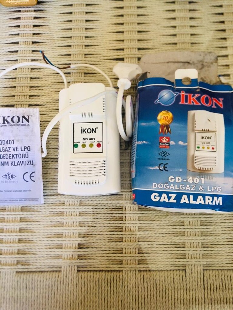 Gaz Alarmı- Doğalgaz LPG-ikon GD-401 - 5