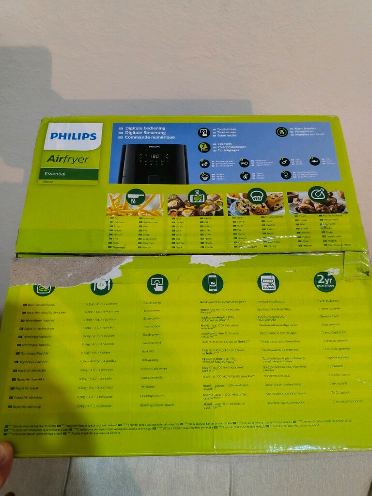 Philips Essential Airfryer HD9252/90 - 12