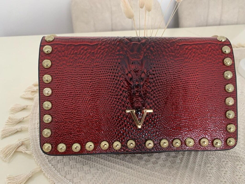 Versace hakiki kadın çantası - 6