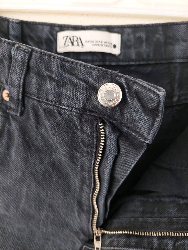 Zara bayan siyah Jean pantolon - 6