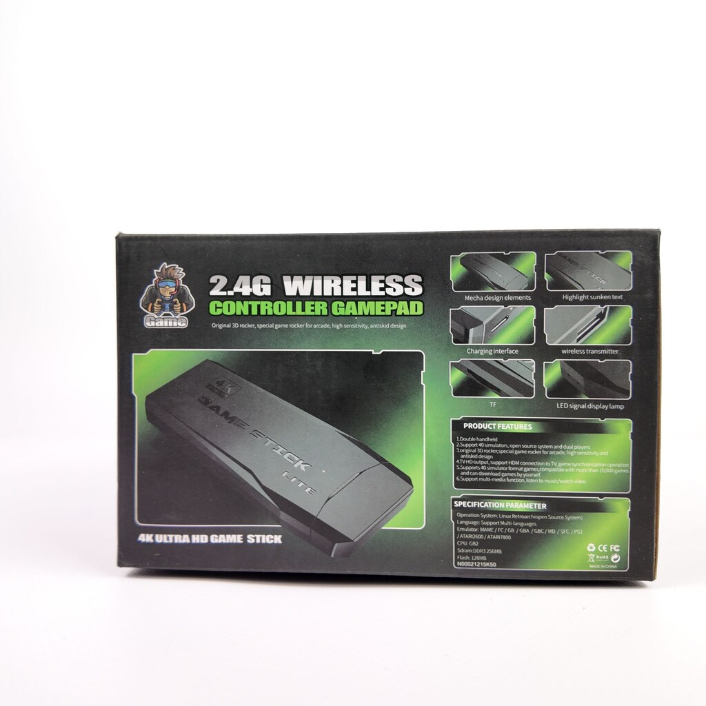 2.4G WIRELLES CONTROLLER GAMEPAD RETRO OYUN KONSOL TV BAĞLANTILI - 5
