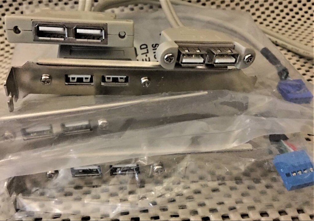 2 PORT USB 2.0 PCI ANAKART 9 PİN KASA İÇİ KABLO HUB ÇOKLAYICI - 7